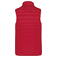 Chaleco acolchado ligero mujer K6114. Color rojo.