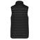 Chaleco acolchado ligero mujer K6114. Color negro.