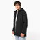 Parka capucha reciclada hombre K6152. .