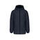 Parka capucha reciclada hombre K6152. Color azul marino.