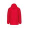 Parka capucha reciclada hombre K6152. Color rojo.
