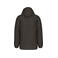 Parka capucha reciclada hombre K6152. Color gris oscuro.