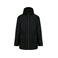 Chaqueta invierno con capucha unisex K6153. Color negro.