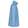 Cortaviento capucha sin forro hombre K616. Color azul cielo.