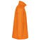 Cortaviento capucha sin forro hombre K616. Color naranja.