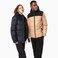 Plumífero capucha combinado unisex K6163. .