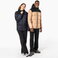 Plumífero capucha combinado unisex K6163. .