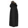 Parka capucha hombre K621. Color negro.