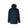 Parka capucha hombre K621. Color azul marino.