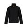 Chaqueta invierno hombre K639. Color negro/naranja.