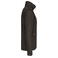 Chaqueta invierno hombre K639. Color gris oscuro/naranja.