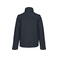 Chaqueta invierno hombre K639. Color azul marino/gris.