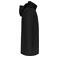 Parka capucha desmontable hombre K656. Color negro.