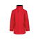 Parka capucha niño K696. Color rojo.