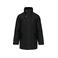 Parka capucha niño K696. Color negro.