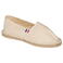 Alpargatas lona unisex K840. Color crudo.