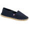 Alpargatas lona unisex K840. Color azul marino.