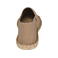 Alpargatas lona unisex K840. Color sable.
