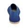 Alpargatas lona unisex K840. Color azul francés.