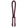 Tirador cremallera K851. Color vino/blanco.