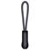 Tirador cremallera K851. Color negro/gris convoy.