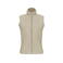 Chaleco polar mujer K906. Color beige.