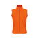 Chaleco polar mujer K906. Color naranja.