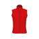 Chaleco polar mujer K906. Color rojo.