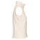 Chaleco polar mujer K906. Color natural.