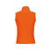 Chaleco polar mujer K906. Color naranja.