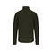 Chaqueta punto jaspeada hombre K9106. Color caqui oscuro jaspeado.