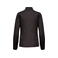 Chaqueta punto jaspeada mujer K9107. Color gris oscuro mezcla.