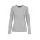 Jersey mujer K968. Color gris jaspeado.