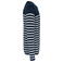 Jersey rayas hombre K989. Color azul marino a rayas/blanco roto.