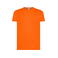 Camiseta unisex BS020. Color orange.