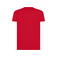 Camiseta unisex BS020. Color red.