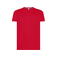Camiseta unisex BS020. Color red.