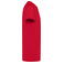 Camiseta unisex BS020. Color red.