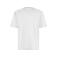 Camiseta oversize unisex BS053. Color white.