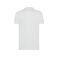 Polo orgánico unisex BS202. Color white.