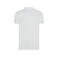 Polo orgánico unisex BS202. Color white.