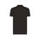 Polo orgánico unisex BS202. Color black.