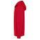 Sudadera con capucha y cremallera unisex BS304. Color red.