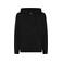 Sudadera con capucha y cremallera unisex BS304. Color black.