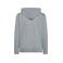 Sudadera con capucha y cremallera unisex BS304. Color grey heather.