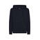 Sudadera con capucha y cremallera unisex BS304. Color navy.
