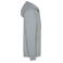 Sudadera con capucha y cremallera unisex BS304. Color grey heather.
