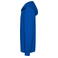 Sudadera con capucha y cremallera unisex BS304. Color royal blue.