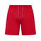 Bañador bermuda reciclada unisex BS450. Color red.