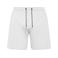 Bañador bermuda reciclada unisex BS450. Color white.
